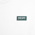 T-shirt con patch KENZO KIDS Per RAGAZZO
