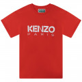 T-shirt avec imprimé placé KENZO KIDS pour GARCON