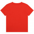 T-shirt in cotone stampato KENZO KIDS Per RAGAZZO