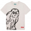 T-Shirt mit Affen-Druck KENZO KIDS Für JUNGE