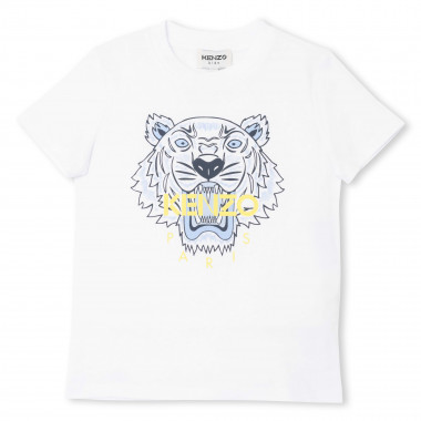 T-shirt con tigre stampata KENZO KIDS Per RAGAZZO