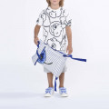 T-shirt en coton à fleurs KENZO KIDS pour GARCON