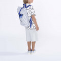 T-shirt en coton à fleurs KENZO KIDS pour GARCON
