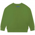 Sweat-shirt brodé en molleton KENZO KIDS pour GARCON