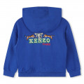 Fleece zip-up sweatshirt KENZO KIDS for BOY
