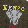Soft zip-up sweatshirt KENZO KIDS for BOY