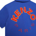 Cotton piqué polo shirt KENZO KIDS for BOY