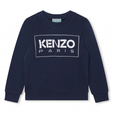 Sweater met zeefdruk KENZO KIDS Voor
