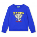 Sweat-shirt avec broderies KENZO KIDS pour GARCON
