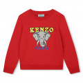 Sweatshirt met borduurwerken KENZO KIDS Voor