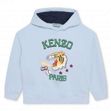 Geborsteld fleece sweatshirt KENZO KIDS Voor