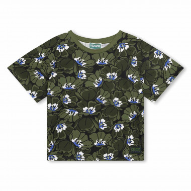 Baumwoll-t-shirt mit print  Für 