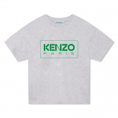 T-shirt en coton avec imprimé KENZO KIDS pour GARCON