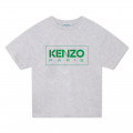Katoenen t-shirt met print KENZO KIDS Voor