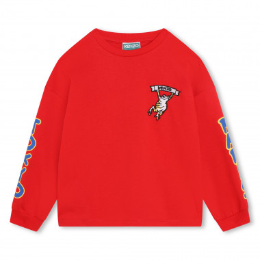 Embroidered, printed t-shirt KENZO KIDS for BOY