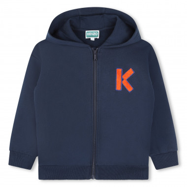 Sweater mit Kapuze und Zip KENZO KIDS Für JUNGE