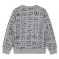 Baumwoll-sweater mit print KENZO KIDS Für JUNGE