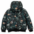 Hooded puffer jacket KENZO KIDS for BOY