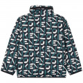 Recycled fabric jacket KENZO KIDS for BOY