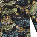 Printed cotton jacket KENZO KIDS for BOY