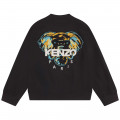 Embroidered elephant jacket KENZO KIDS for BOY