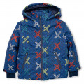 Hooded ski jacket KENZO KIDS for BOY