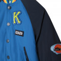 Varsity jacket with badge KENZO KIDS for BOY