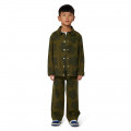 Veste en coton imprimé KENZO KIDS pour GARCON