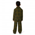 Veste en coton imprimé KENZO KIDS pour GARCON