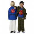 Veste en coton imprimé KENZO KIDS pour GARCON
