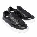 Chaussures cuir avec scratch KENZO KIDS pour GARCON