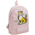 Printed embroidered backpack KENZO KIDS for UNISEX