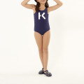 Bob in cotone con logo KENZO KIDS Per UNISEX