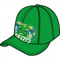 Embroidered cotton cap KENZO KIDS for UNISEX