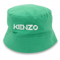 Reversible bucket hat KENZO KIDS for UNISEX