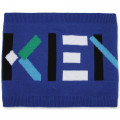 Écharpe tube en tricot KENZO KIDS pour UNISEXE