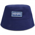 Cotton-lined bucket hat KENZO KIDS for UNISEX