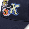 Gorra de algodón bordada KENZO KIDS para UNISEXO