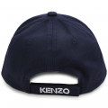 Cappellino ricamato in cotone KENZO KIDS Per UNISEX