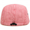 Striped cotton cap KENZO KIDS for UNISEX