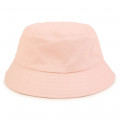 Cotton-lined bucket hat KENZO KIDS for UNISEX