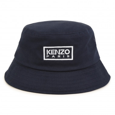 Katoenen hoedje met logo KENZO KIDS Voor