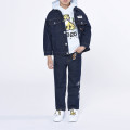 Jean en coton avec imprimé KENZO KIDS pour UNISEXE