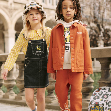 Pantalon ajustable en coton KENZO KIDS pour UNISEXE