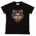Jersey-T-Shirt mit Tiger KENZO KIDS Für UNISEX