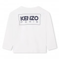 T-shirt à manches longues KENZO KIDS pour UNISEXE