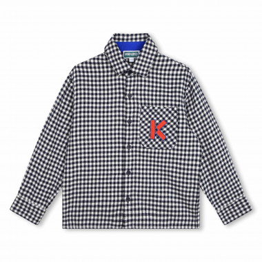 Flanell-shirt mit karomuster KENZO KIDS Für UNISEX