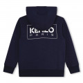 Fleece jogging cardigan KENZO KIDS for UNISEX