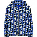 Kapauzen-Windjacke mit Print KENZO KIDS Für UNISEX