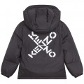 Medium-length padded coat KENZO KIDS for UNISEX